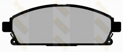 BRAKE ENGINEERING pa1431 -  Комплект тормозных колодок, дисковый тормоз